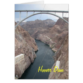 Cartão Ponte Hoover Dam