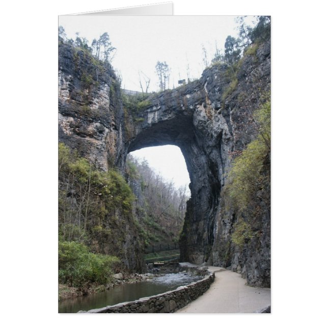 Cartão Ponte natural Va. (Frente)