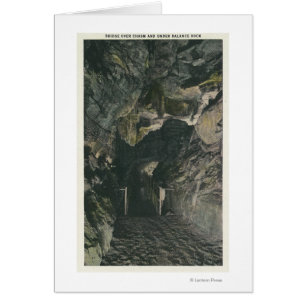 Cartão Ponte sob o Modo Balancear Rock