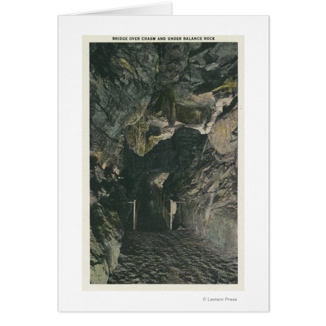 Cartão Ponte sob o Modo Balancear Rock (Frente)