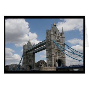Cartão ponte torre londres