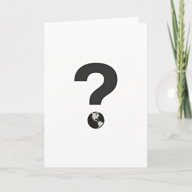 CARTÃO PONTO DE INTERROGAÇÃO (Frente)