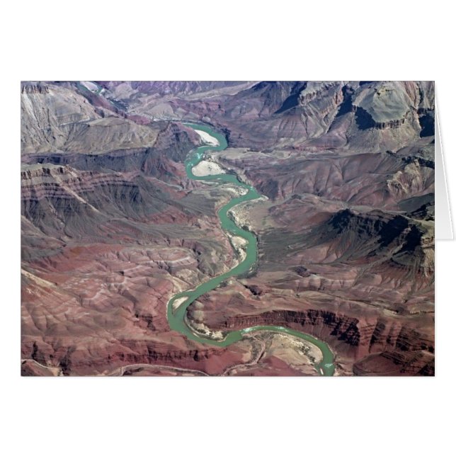 Cartão Ponto do Comanche, Grand Canyon (Frente Horizontal)
