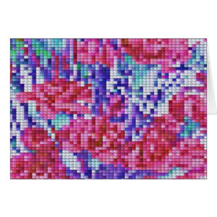 Cartão Ponto transversal do cravo