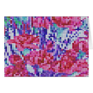 Cartão Ponto transversal do cravo