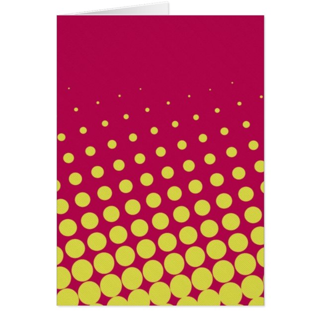 Cartão Pontos amarelos retrorreflectores (Frente)