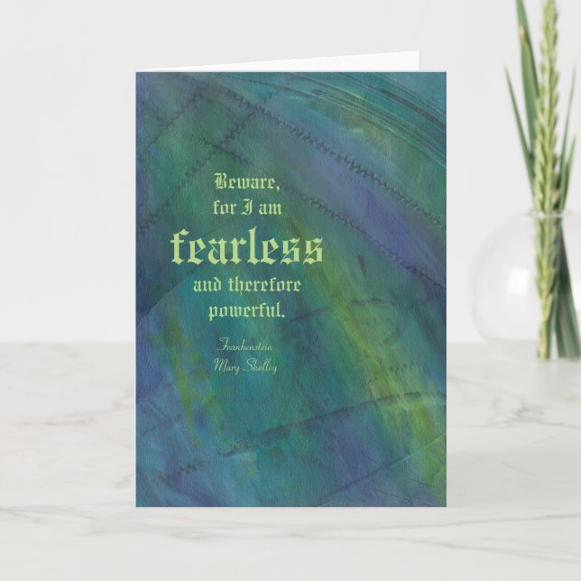 Cartão Pontos de Frankenstein (Frente)