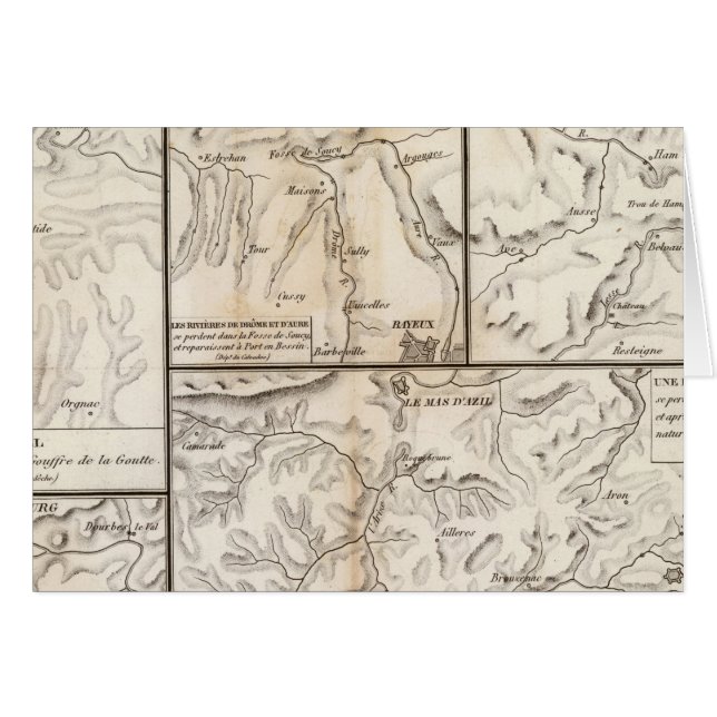 Cartão Ponts naturels (Frente Horizontal)