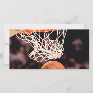 Cartão Pontuação de Basquetebol