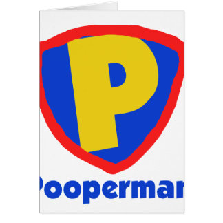 Cartão Pooperman