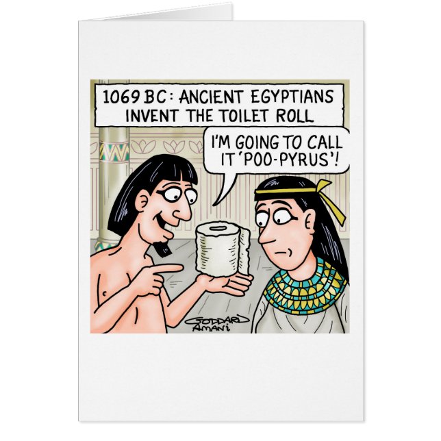 Cartão Poopyrus (Frente)