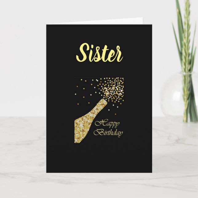 Cartão POP ABRA O CORK E CeLeBrAtE SEU DIA! (Frente)