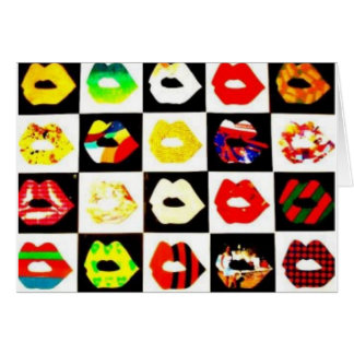 Cartão Pop art