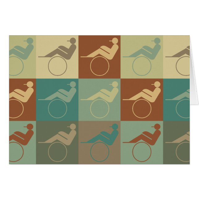 Cartão Pop art da competência de chicote de fios (Frente Horizontal)