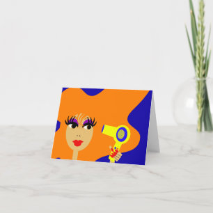Cartão Pop Art  Face Notecard