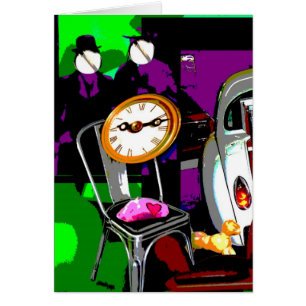 Cartão Pop de Colagem Faux