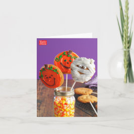 Cartão Pop do biscoito de manteiga do amendoim do Dia das