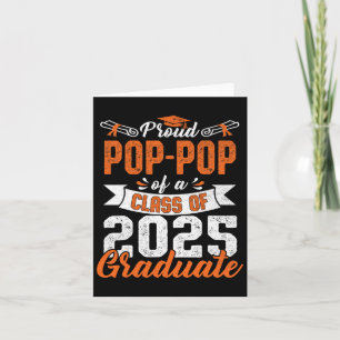 Cartão Pop-pop De Orgulho De Um Cl De Formando De Formand