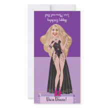 Cartão pop-up DIY de aniversário da Diva