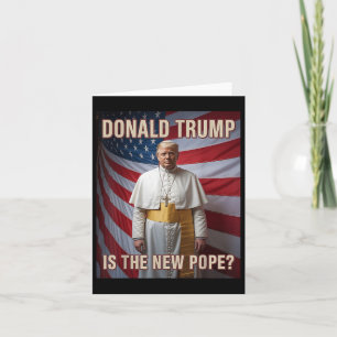 Cartão Pope & Engraçado; Presidente Donald Trump, Cató