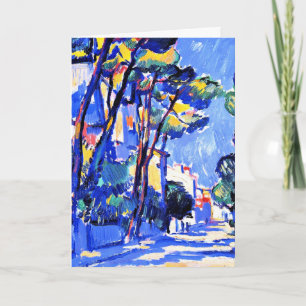 Cartão Pope - Street Scene, França