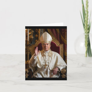 Cartão Pope Trump Engraçado Presidente Trump Quer Ser O N