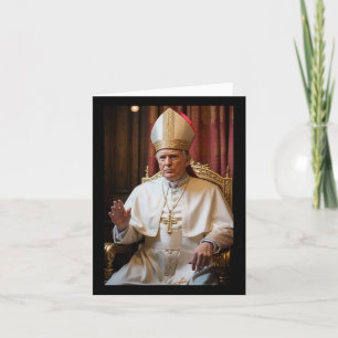 Cartão Pope Trump Engraçado Presidente Trump Quer Ser O N