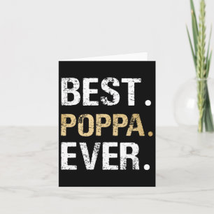 Cartão Poppa Gift Da Avó Melhor Poppa