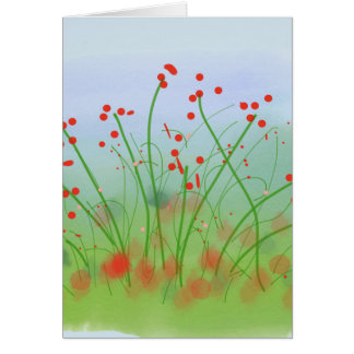 Cartão Poppyfield