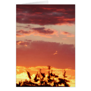 Cartão Por do sol de Canberra, Austrália