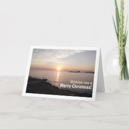 Cartão Pôr do sol em Pafos, Chipre