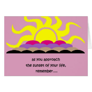 Cartão por do sol… pelo peacewillow