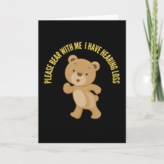 Cartão Por Favor Tenha Paciência Comigo Tenho Perda Audit