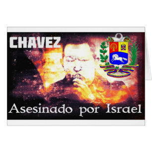 Cartão Por Israel de Chavez Asesinado