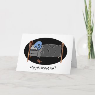 Cartão por que você me deixa?