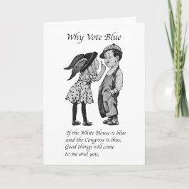 Cartão Por que votar totalmente azul em 2028