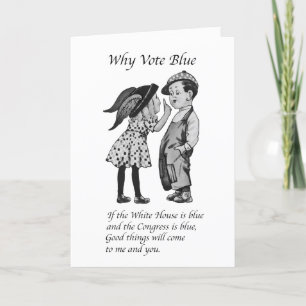 Cartão Por que votar totalmente azul em 2028