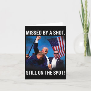Cartão Por Um Momento Histórico De Donald Trump
