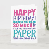 Porque Você Quer Dizer Tanto Para Mim Aniversário