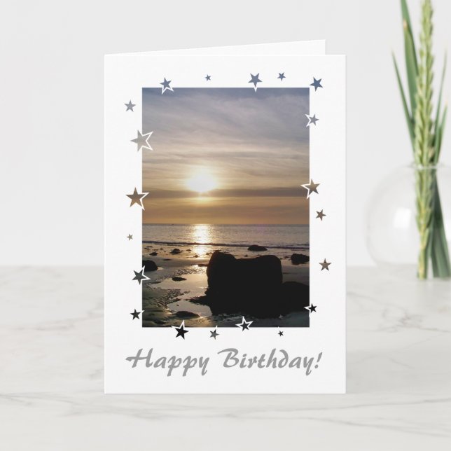 CARTÃO PÔRS DO SOL (Frente)