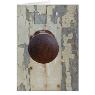 Cartão Porta Abandonada