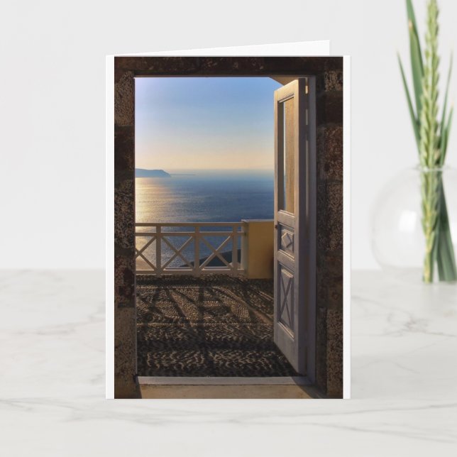 Cartão Porta aberta (Frente)