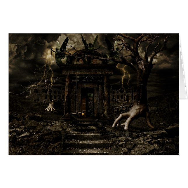 Cartão Porta de Darkhouse (Frente Horizontal)