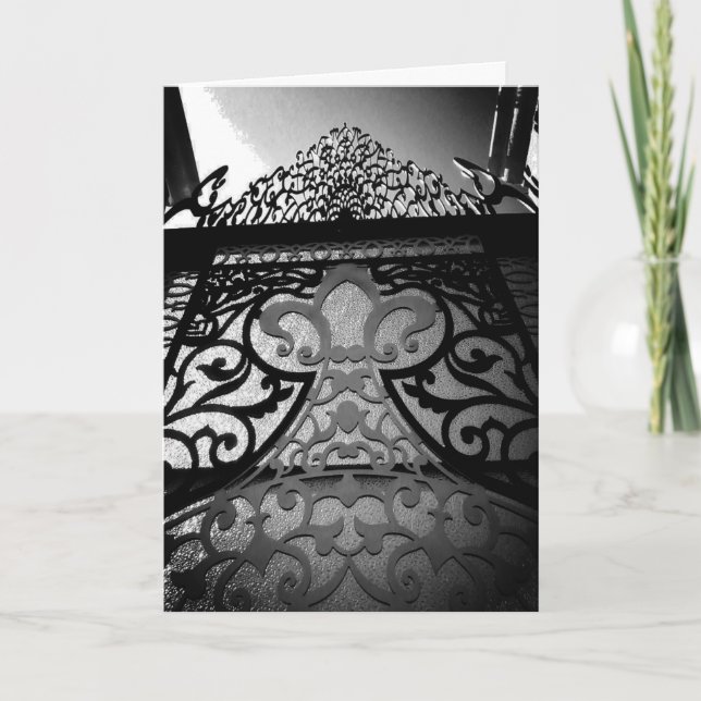 Cartão Porta Preta (Frente)