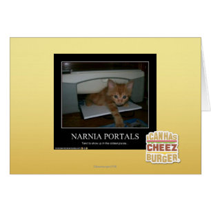 Cartão Portais de Narnia