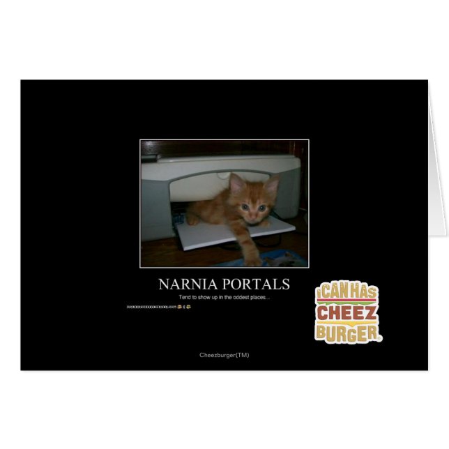 Cartão Portais de Narnia (Frente Horizontal)