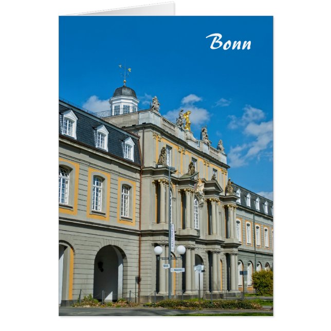 Cartão Portão Koblenz em Bona (Frente)