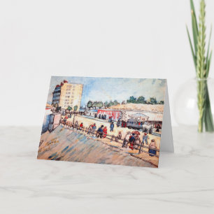 Cartão Portão nas Muralhas de Paris por Vincent van Gogh