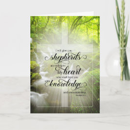 Cartão Portaria Jeremiah 3 Aniversário Woodland