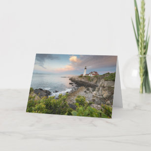 Cartão Portland Head Light   Cape Elizabeth, ME